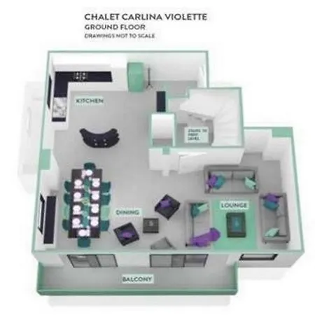 Carte Blanche Violette Domek alpejski La Plagne